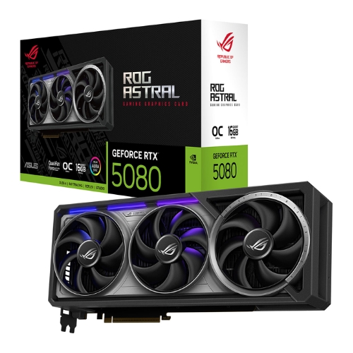 GPU RTX 5080 16GB OC ASUS ROG ASTRAL BLACK